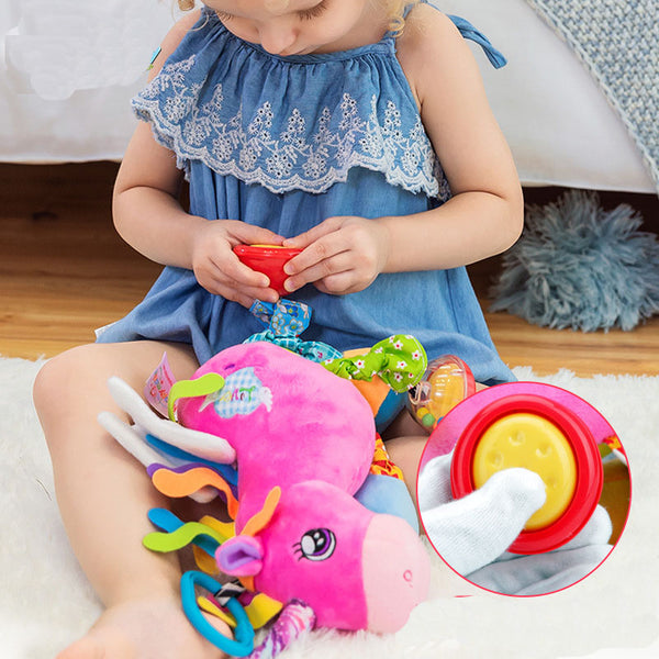 Pink Pony Bed and Stroller Toy