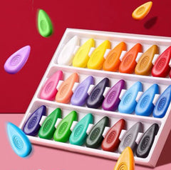 Washable Drop Crayon 12 Colors