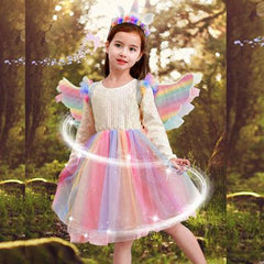 Cecile Rainbow Dress