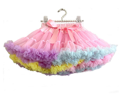 Girls Violet Tutu Skirt