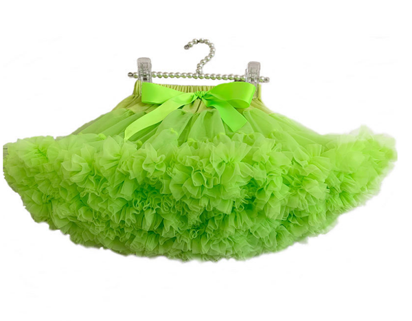 Girls Lime Tutu Skirt