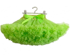 Girls Green Tutu Skirt