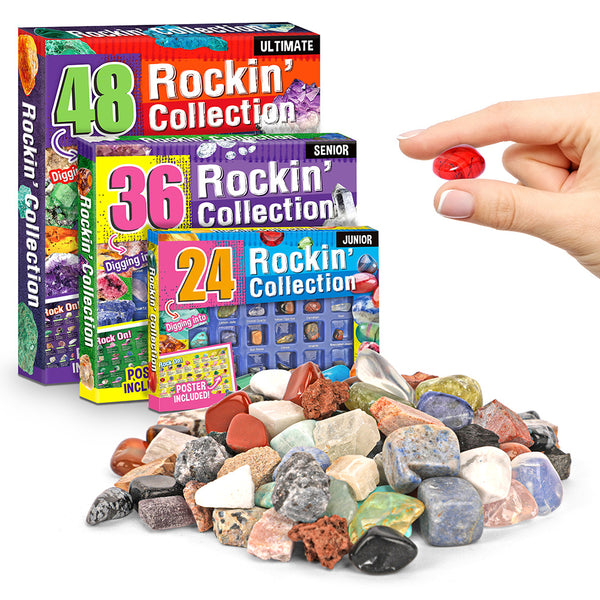 Rock & Mineral Collection 48 pieces