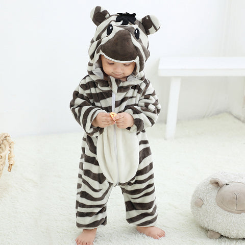 Zebra Animal Fancy Dress Costume