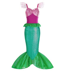 Mermaid Costume Princess Violacé