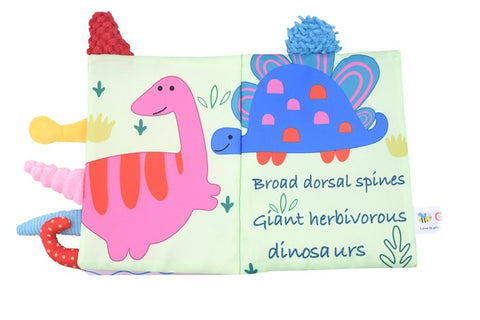 Dinosaur Tails Baby Soft Book