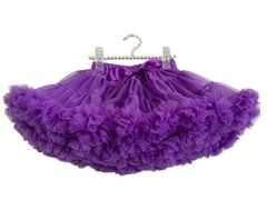 Girls Purple and Blue Tutu Skirt