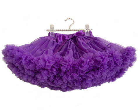 Girls Purple Tutu Skirt