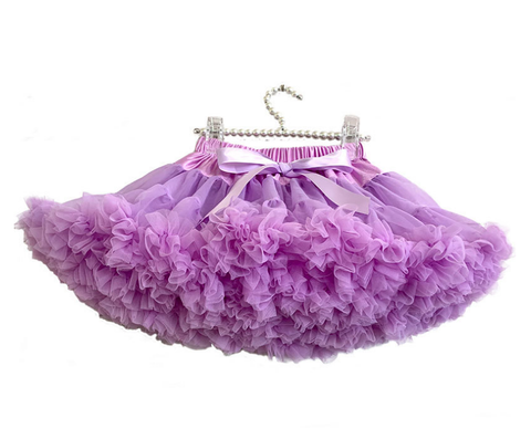 Girls Violet Tutu Skirt