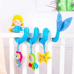 Mermaid Spiral Bed and Stroller Toy