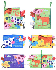 Farm Animals Tails Baby Soft Book