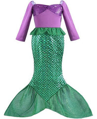 Mermaid Costume Fancy Dress Princess Emilia