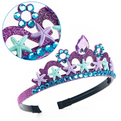 6 pcs Mermaid Jewelry Set in Purple - Blue