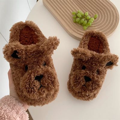 Teddy Winter Warm Slippers