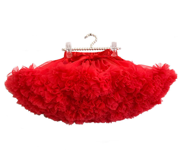 Girls Red Tutu Skirt