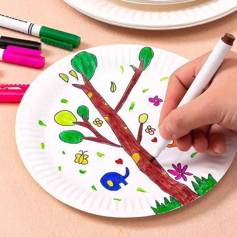 Arts and Crafts Supplies for Kids, Paper Plate Art Kits, Craft Art Sup –  ToysCentral - Europe