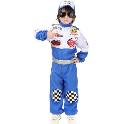 Racing Driver Costume in Blue