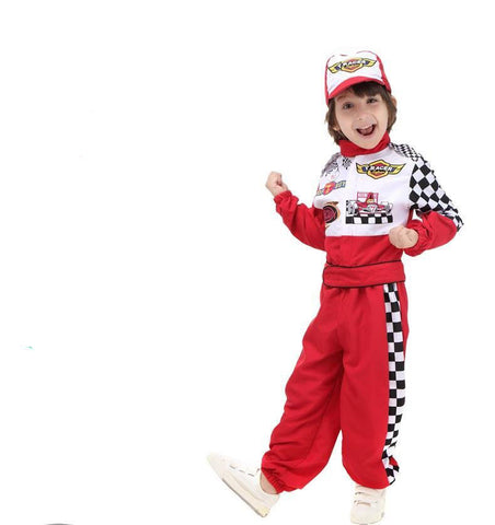 Racing Driver Costume in Red