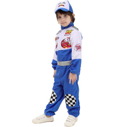 Racing Driver Costume in Blue