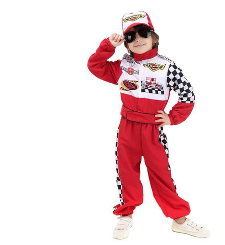 Racing Driver Costume in Red