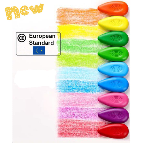 Washable Drop Crayon 12 Colors