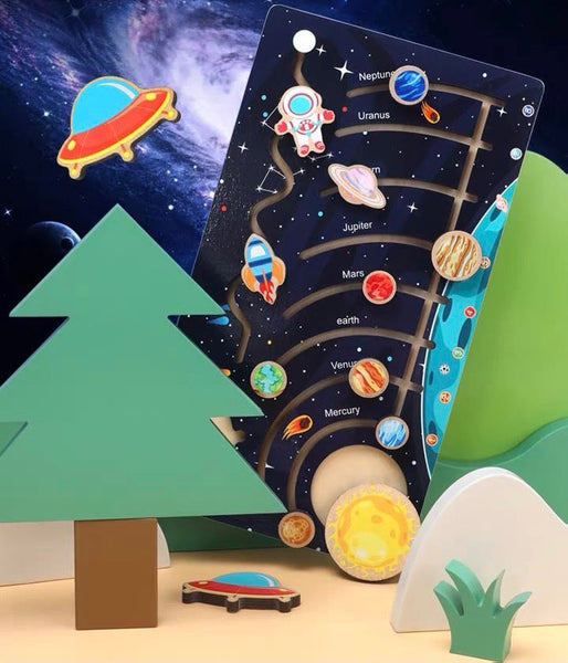 New Galaxy Wooden Toy